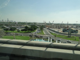 Dubai, Dubajus, metro, kelionė, travel, trip, UAE, JAE, ride, viduje, view, from, window, vaizdas, iš vidaus