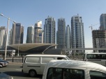 Dubai, Dubajus, metro, kelionė, travel, trip, UAE, JAE, ride, viduje, view, from, window, vaizdas, iš išorės, station, stotelė